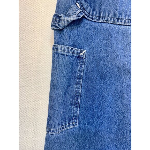 Carhartt Mens Dungaree Fit Jeans Size 40x34 Blue Denim Cotton - Picture 10 of 11